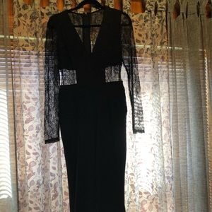 Express black jumpsuit